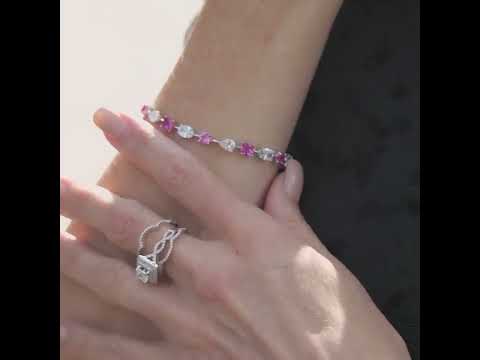 Sparkling Princess Tennis Bracelet